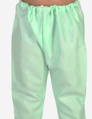 Green Stripes SIlk Jacquard Kurta Pajama Set // Traditional Wear 5