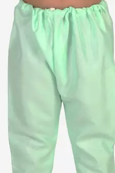 Green Stripes SIlk Jacquard Kurta Pajama Set // Traditional Wear