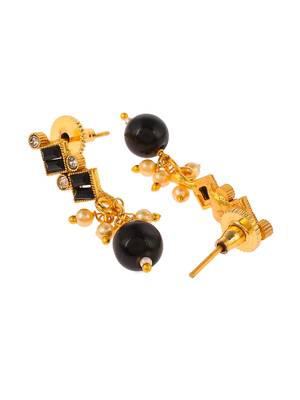 Black crystal necklace-sets 4