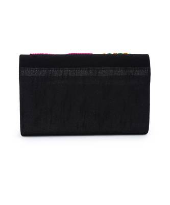 Beaded floral envelope clutch 4