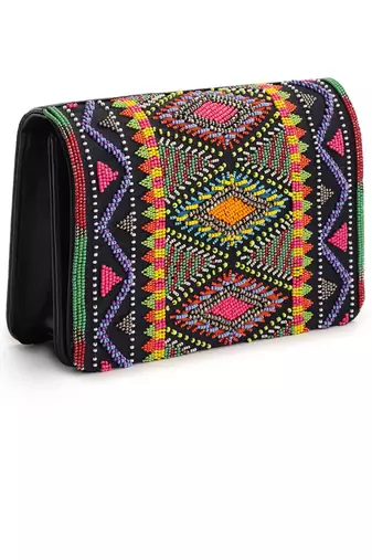 Beaded hawaii clutch