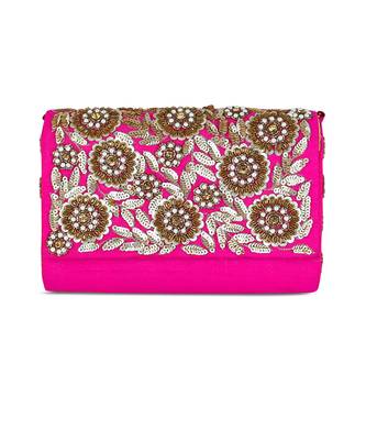 Beauteous Pink clutch 2