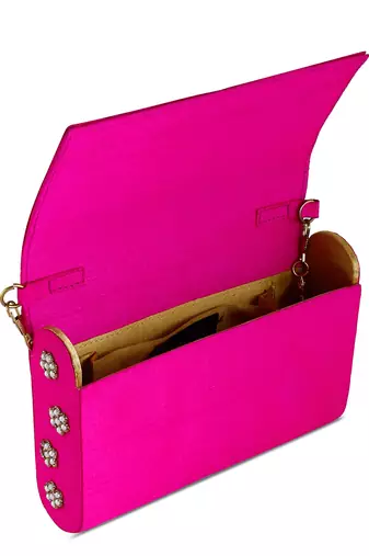 Beauteous Pink clutch