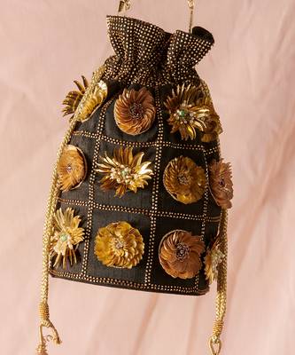 Black Diva potli bag 3