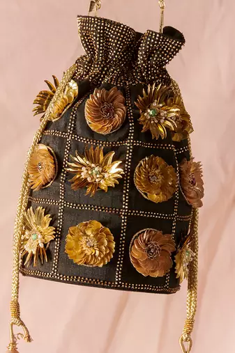 Black Diva potli bag