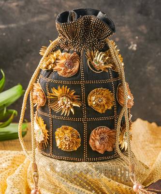 Black Diva potli bag 5