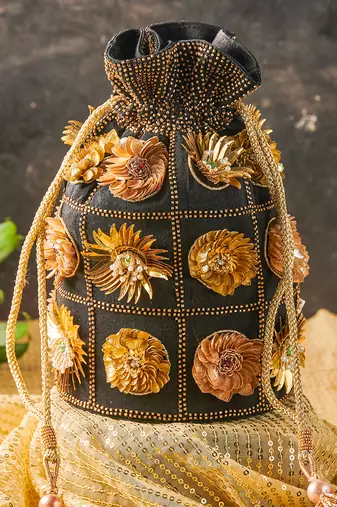 Black Diva potli bag