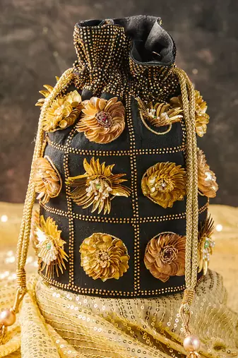 Black Diva potli bag