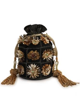 Black Diva potli bag 7