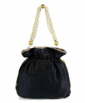 Black zardosi potli 4
