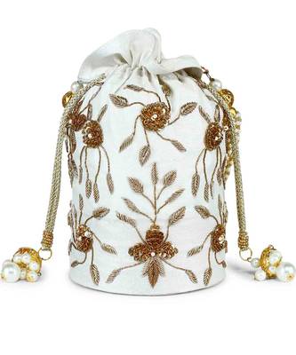 Eleganza floral potli bag 2