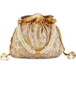 Golden everygreen potli