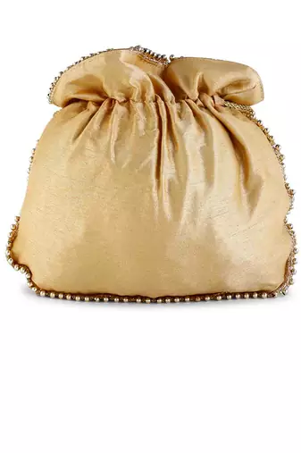 Golden everygreen potli