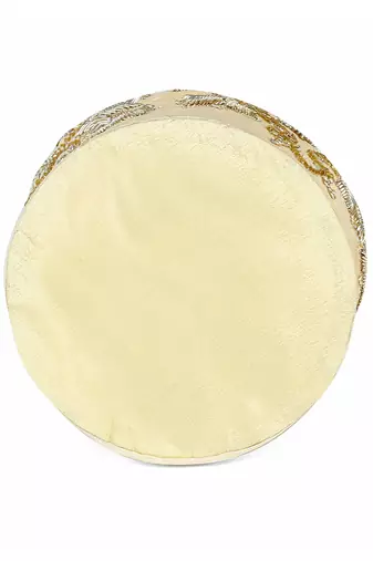 Golden Motif embroidered potli