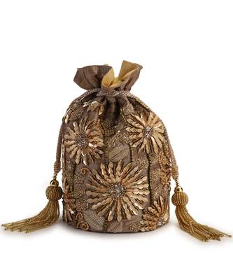 Kaapi flower potli bag 2