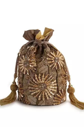 Kaapi flower potli bag
