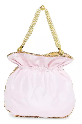 Light pink potli