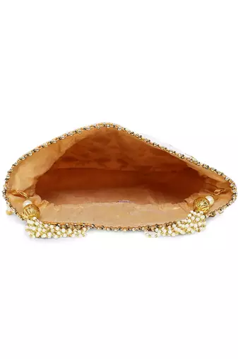 Light pink potli