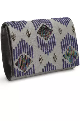 Midnight Maze clutch