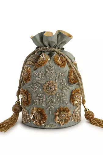 Mint love potli bag