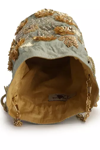 Mint love potli bag