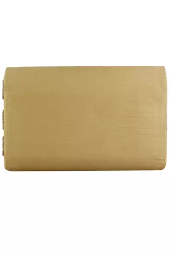 Mustard gold clutch