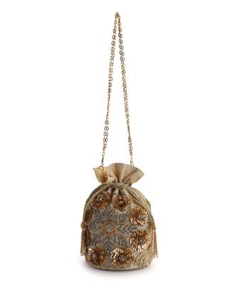 Neutral potli bag 1