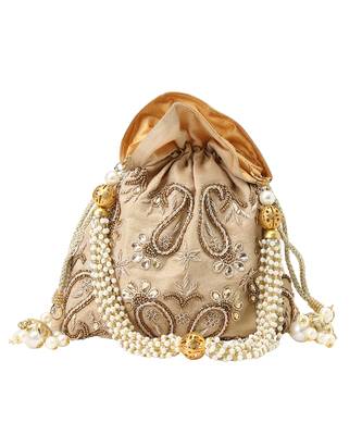 Paisley gold potli 4