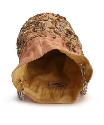 Pancho pink potli bag 5
