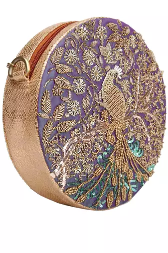 Peacock ornate sling
