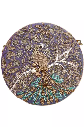 Peacock ornate sling