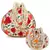 Dangle Mother Daughter Floral Embroidered Faux Silk Potlis Combo (Pack of 2)