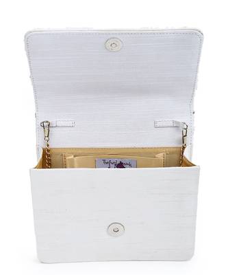 Pearl floral clutch 2