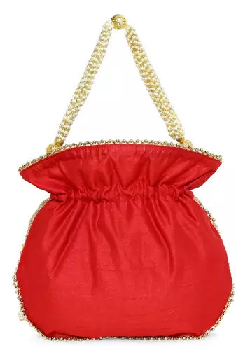 Red beauty potli