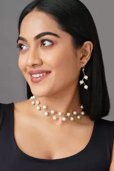 Silver necklaces