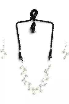 Silver necklaces