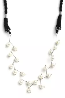 Silver necklaces