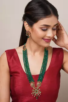 Silver necklaces