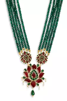 Silver necklaces