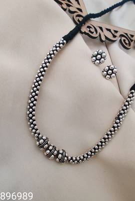 Silver necklaces 1