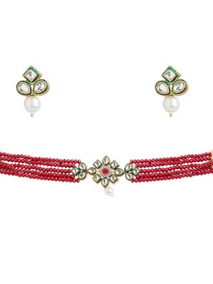 Red necklaces 5