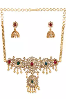 Red necklaces