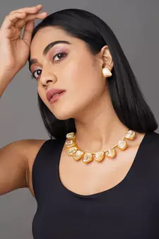 Gold necklaces