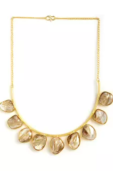 Gold necklaces