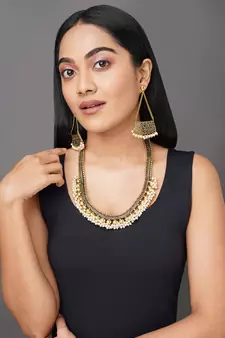 Gold necklaces