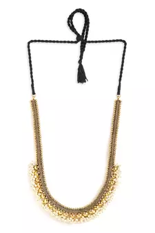 Gold necklaces