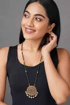 Gold necklaces