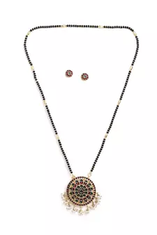 Gold necklaces