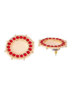 Red earrings 4