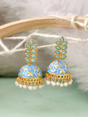 Blue earrings 1